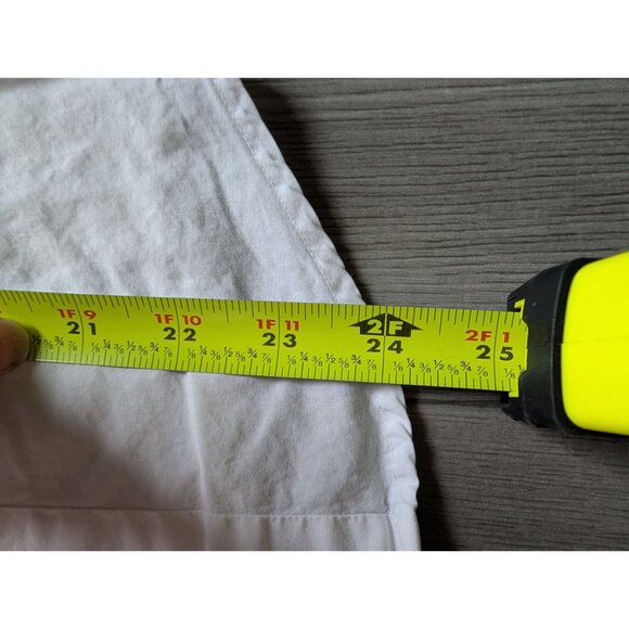 Abercrombie & Fitch Co. White Cotton Button-Up Shirt M - Picture 5 of 6